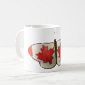 カナダバタフライ コーヒーマグカップ (正面左)