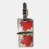 カナダバタフライ ラゲッジタグ (正面縦)