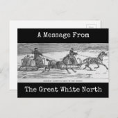 カナダバックウッズメール ポストカード (正面/裏面)