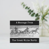 カナダバックウッズメール ポストカード (スタンド正面)