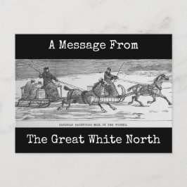 カナダバックウッズメール ポストカード