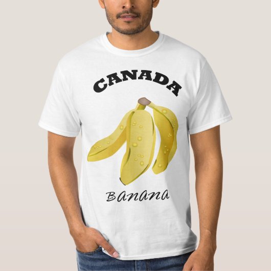 カナダバナナテーマシャツ Tシャツ (正面)