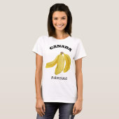カナダバナナテーマシャツ Tシャツ (正面フル)