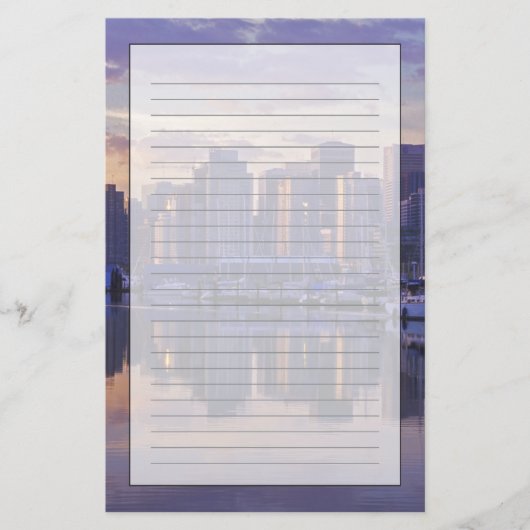 カナダバンクーバーブリティッシュコロンビアバンクーバー 便箋 (正面)