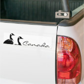 カナダバンパーステッカーCanada Geese Stickers バンパーステッカー (トラック上)