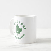 カナダパキスタンのルーツ コーヒーマグカップ (正面左)