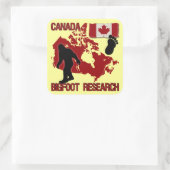 カナダビッグフット研究 スクエアシール (バッグ)