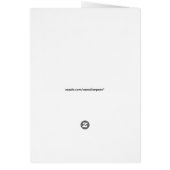 カナダビーバーと国旗 (裏面)