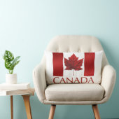 カナダピローカナダ国旗のお土産ピロー ランバークッション (椅子)