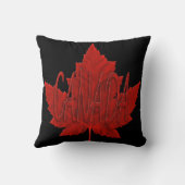 カナダピローレッドメープルリーフ装飾用クッション&デコール クッション (裏面)