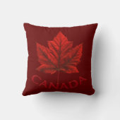 カナダピローレッドメープルリーフ装飾用クッション&デコール クッション (裏面)