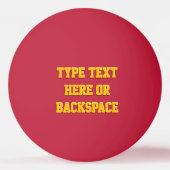 カナダピンポンボールパーソナライズされたカナダボール 卓球ボール (裏面)