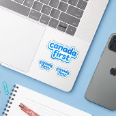 カナダファースト シール (ノートパソコンとiPhone)