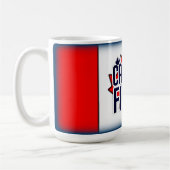 カナダファースト ネイビーブルー コーヒーマグカップ (左)