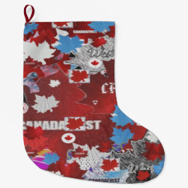 カナダファースト ラージクリスマスストッキング