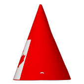 カナダフラグパーティーハット パーティーハット (右)