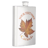 カナダフラスコカスタムカナダメープルリーフドリンクフラスコ フラスク (右)