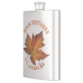 カナダフラスコカスタムカナダメープルリーフドリンクフラスコ フラスク (左)