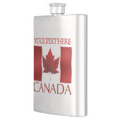 カナダフラスコカスタムカナダ国旗のドリンク フラスク (左)