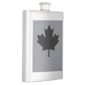 カナダブラックメープルリーフスタイル フラスク (右)