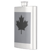 カナダブラックメープルリーフスタイル フラスク (左)