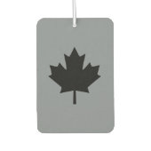 カナダブラックメープルリーフデコール カーエアーフレッシュナー (正面)