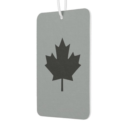 カナダブラックメープルリーフデコール カーエアーフレッシュナー (左)