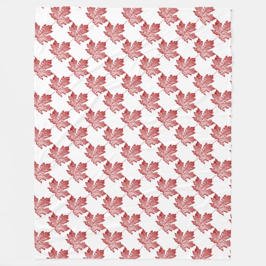 カナダブランケットカッコいいカナダ土産フリースブランケット フリースブランケット (正面)