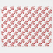 カナダブランケットカッコいいカナダ土産フリースブランケット フリースブランケット (正面(横))