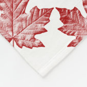 カナダブランケットカッコいいカナダ土産フリースブランケット フリースブランケット (角)