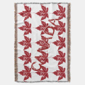 カナダブランケットカッコいいカナダ土産ブランケット スローブランケット (正面縦)