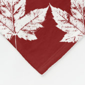 カナダブランケットレトロカナダお土産ブランケット フリースブランケット (角)