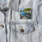 カナダブリティッシュコロンビアバンクーバー島海2 缶バッジ (インサイチュ)