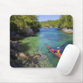 カナダブリティッシュコロンビアバンクーバー島海 マウスパッド (マウス)
