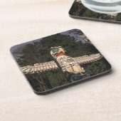 カナダブリティッシュコロンビアバンクーバー 先住民 コースター (左側)