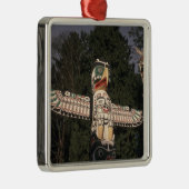 カナダブリティッシュコロンビアバンクーバー 先住民 メタルオーナメント (右)