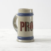 カナダプライド ビールジョッキ (正面左)