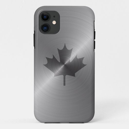 カナダプラチナカエデの葉 Case-Mate iPhoneケース (裏面)