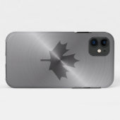 カナダプラチナカエデの葉 Case-Mate iPhoneケース (裏面(横))