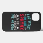 カナダヘアレススフィンクス猫オーナーおもしろいことわざ Case-Mate iPhoneケース (裏面 (横))