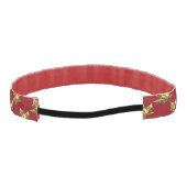 カナダヘッドバンド金ゴールドカナダヘアバンド アスレチックヘッドバンド (裏面)