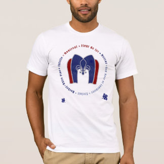 カナダホッケーの白いセルフィーTシャツ Tシャツ