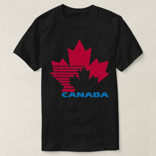 カナダホッケーヴィンテージ Tシャツ (デザイン正面)