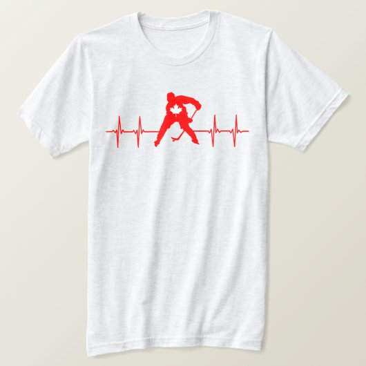 カナダホッケーTシャツ Tシャツ (デザイン正面)