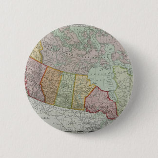 カナダボタンの地図 缶バッジ