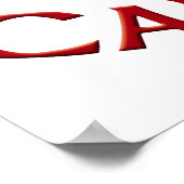 カナダポスターカナダメープルリーフ記念プリント ポスター (角)