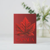 カナダポストカードカスタムカナダお土産はがき ポストカード (スタンド正面)