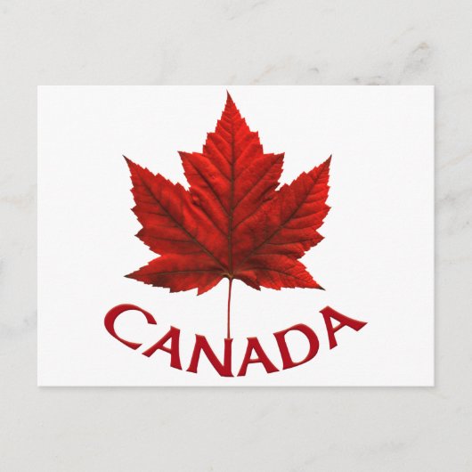 カナダポストカードカスタムカナダお土産はがき ポストカード (正面)