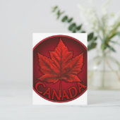 カナダポストカードカスタムカナダお土産はがき ポストカード (スタンド正面)