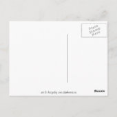 カナダポストカード金ゴールドカナダお土産はがき ポストカード (裏面)